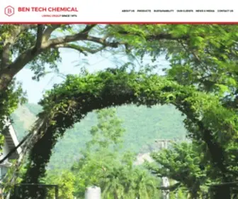 Bentechchemical.com(Liming group) Screenshot