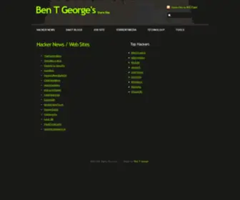 Bentgeorge.com(Hacking news) Screenshot