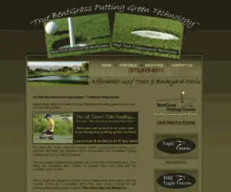 Bentgrassputtinggreens.com(Bentgrass Putting Greens) Screenshot