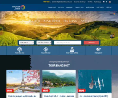 Benthanhtourist.com(BenThanh Tourist) Screenshot