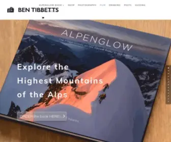 Bentibbetts.com(Ben Tibbetts Alpine Photography and Film) Screenshot