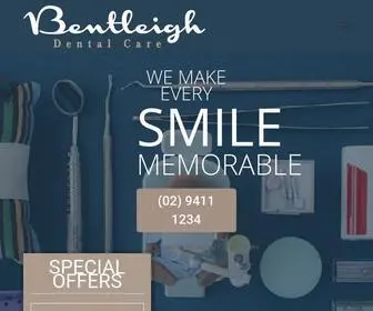 Bentleighdentalcare.com.au(Chatswood Dentist) Screenshot