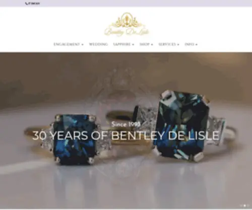 Bentleydelisle.com.au(Custom Made Jewellery) Screenshot