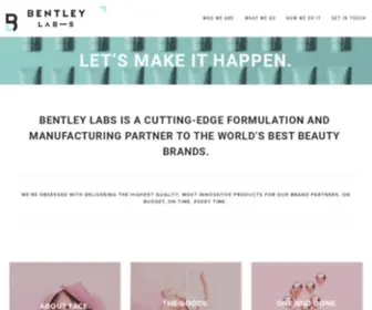 Bentleylabs.com(Bentley Labs) Screenshot