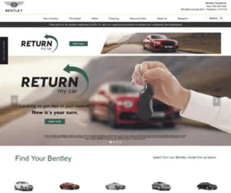 Bentleypasadena.com Screenshot
