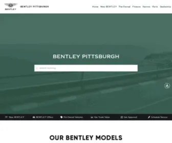 Bentleypittsburgh.com(Bentley Pittsburgh) Screenshot