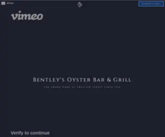 Bentleys.org(Bentley's Oyster Bar & Grill) Screenshot