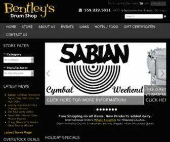 Bentleysdrumshop.com(Bentleysdrumshop) Screenshot