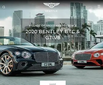 Bentleyseattle.com(Bentleyseattle) Screenshot