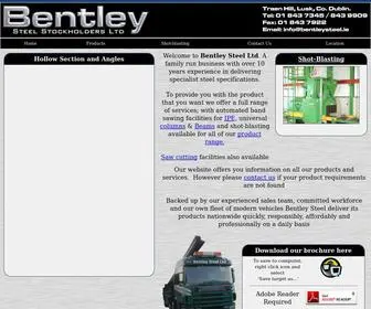 Bentleysteel.ie(Bentley Steel) Screenshot