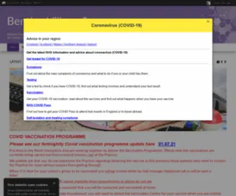 Bentleysurgery.org.uk(Bentley Village Surgery) Screenshot