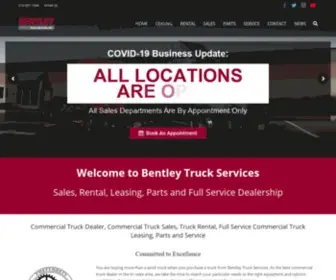 Bentleytruckservices.com(Bentley Truck Services Inc) Screenshot