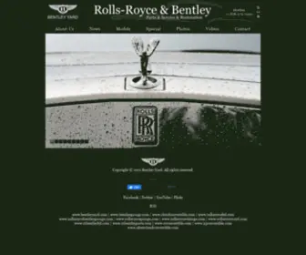 Bentleyyard.com(Bentley Yard) Screenshot