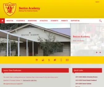 Bentonacademy.org(Benton Academy Inc) Screenshot