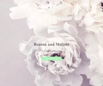 Bentonandmelissa.com(Website is being created) Screenshot