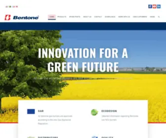 Bentone.com(Oil burners) Screenshot