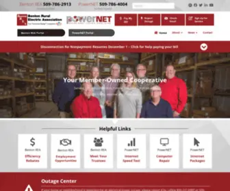 Bentonrea.com(Benton REA's PowerNET) Screenshot