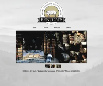 Bentonscountryham.com(Country Hams) Screenshot