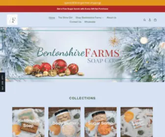 Bentonshirefarms.com(Bentonshire Farms Soap Co) Screenshot