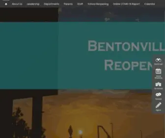 Bentonvillek12.org(Bentonville Schools) Screenshot