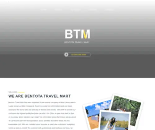 Bentotatravelmart.com(Bentota Travel Mart) Screenshot