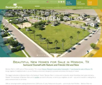 Bentsenpalm.com(New Homes for Sale in Mission) Screenshot