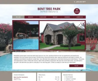 Benttreeparkapartments.com(Bent Tree Park Apartments) Screenshot