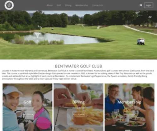 Bentwatergolf.com(Bentwater Golf Club) Screenshot