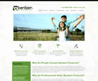 Bentzenfinancial.com(Bentzen Financial) Screenshot
