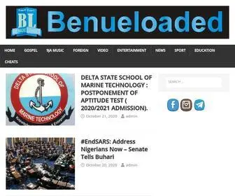 Benueloaded.com(Nigeria`s Most Visited Platform) Screenshot