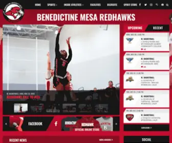 Benuredhawks.com(Benedictine University at Mesa (Arizona)) Screenshot