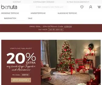 Benuta.de(Teppich günstig und hochwertig bei benuta online kaufen) Screenshot