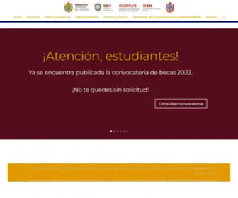 Benv.edu.mx(Normal Veracruzana) Screenshot