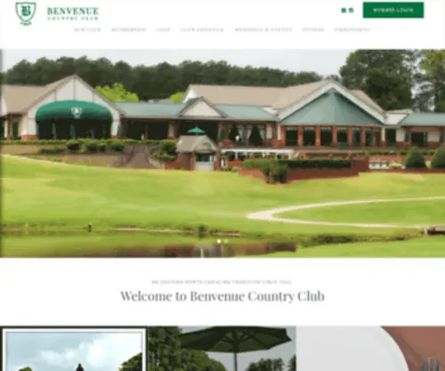 Benvenuecountryclub.com(Public Home) Screenshot