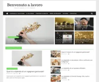 Benvenutoalavoro.com(Benvenuto a lavoro) Screenshot