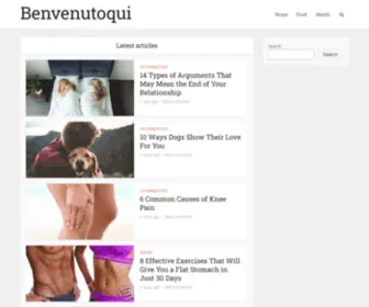 Benvenutoqui.com(Benvenutoqui) Screenshot