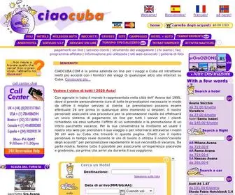 Benvenutotutto.com(Ciao Cuba) Screenshot