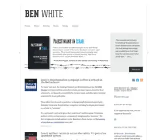 Benwhite.org.uk((by Ben White)) Screenshot