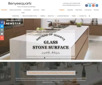 Benyeequartz.com(Benyee Quartz) Screenshot