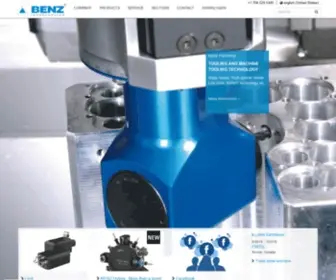 Benz-Tools.de(BENZ GmbH Werkzeugsysteme) Screenshot