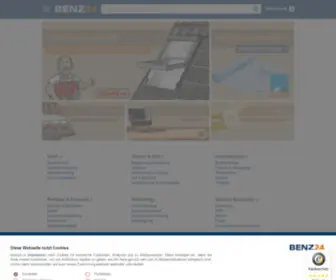 Benz24.ch(Baustoffe online kaufen) Screenshot