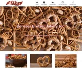 Benzels.com(Benzel's Bretzel Bakery) Screenshot