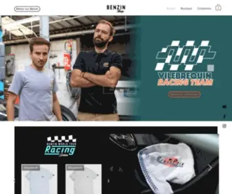 Benzin-Shop.fr(Articles originaux pour passionnés d'automobile) Screenshot