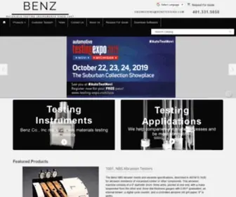 Benztesters.com(Benz Material Testing Instruments) Screenshot