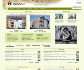 Beodom.com(Mi radimo druga) Screenshot