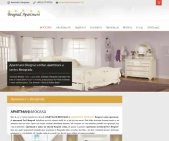 Beogradapartmani.com(Apartmani Beograd) Screenshot