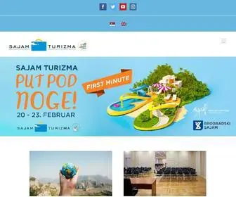 Beogradskisajamturizma.rs(Međunarodni sajam turizma) Screenshot