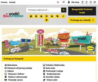 Beogradskivodic.com(Beogradski Vodic) Screenshot