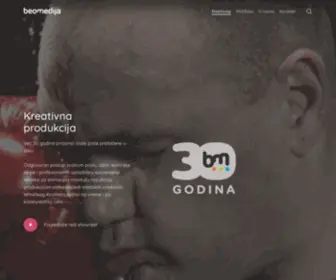 Beomedija.com(Kreativna produkcija) Screenshot