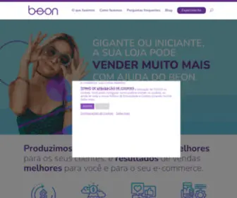 Beon.com.br(Personalização da experiência de compra) Screenshot